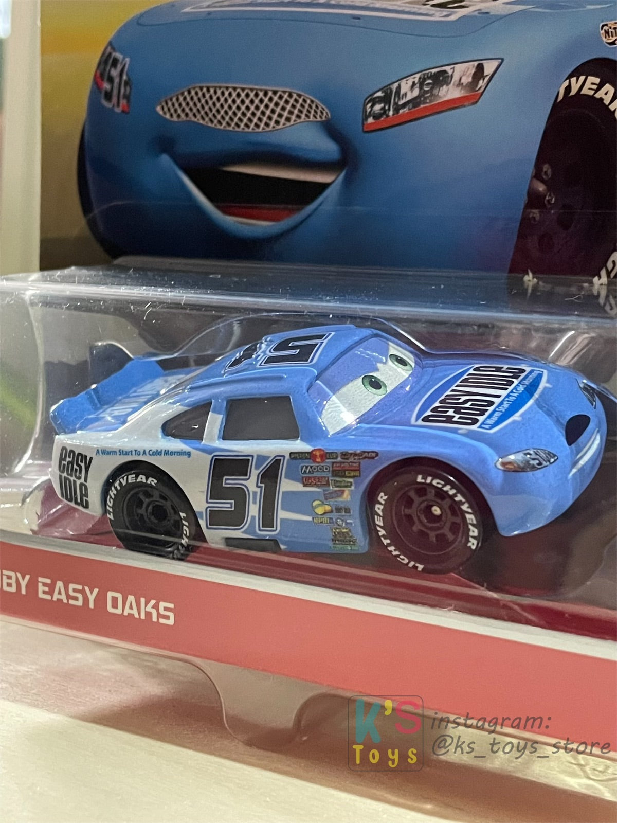 DISNEY PIXAR CARS "RUBY EASY OAKS" 2021 RE-RELEASED - BNIP