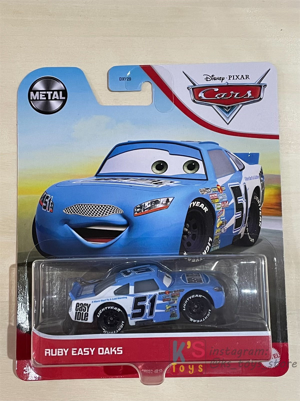 DISNEY PIXAR CARS "RUBY EASY OAKS" 2021 RE-RELEASED - BNIP