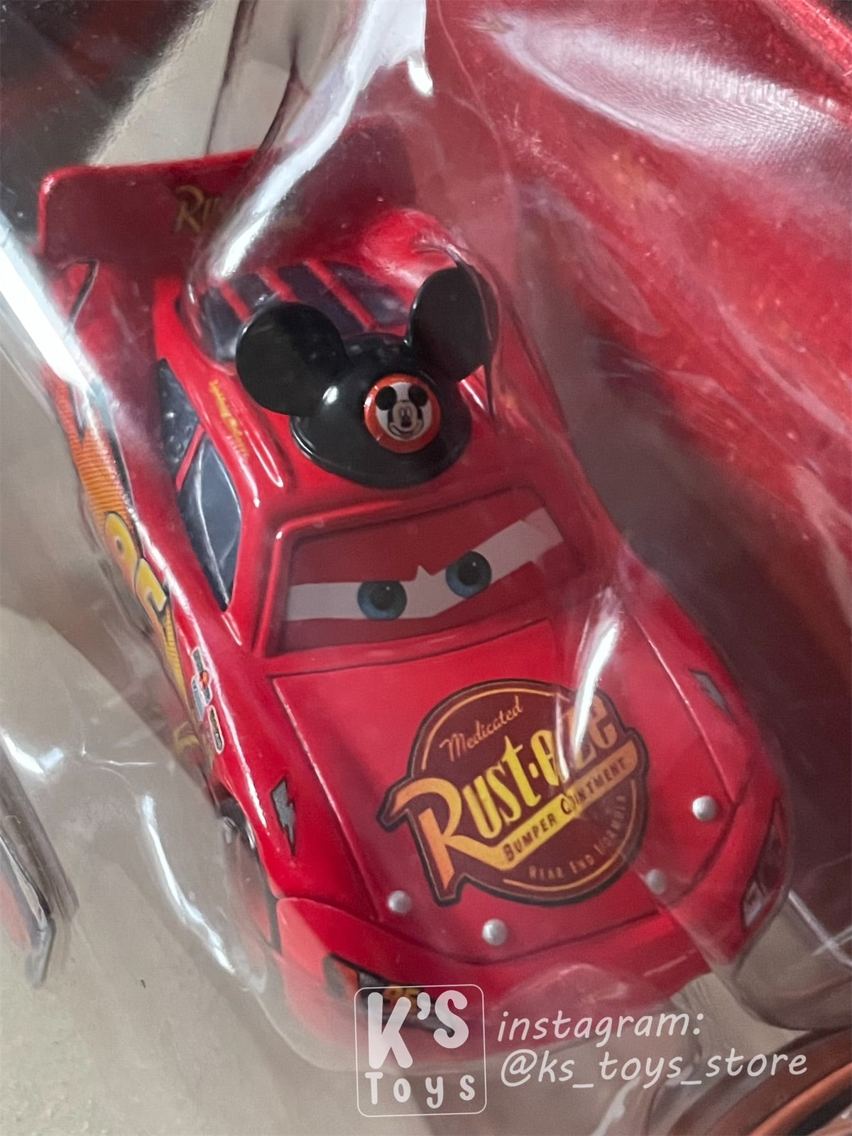 Disney Pixar Cars 1:55 2-Pack Mickey Lightning McQueen and Goofy Mater, Exclusive Disney Parks - BNIP