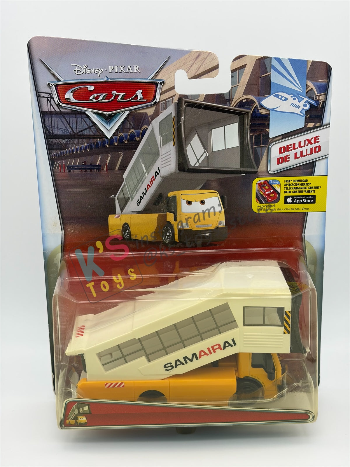 DELUXE DISNEY PIXAR CARS BY MATTEL, "UCCHI" AIRPORT ADVENTURE SERIES - BNIP