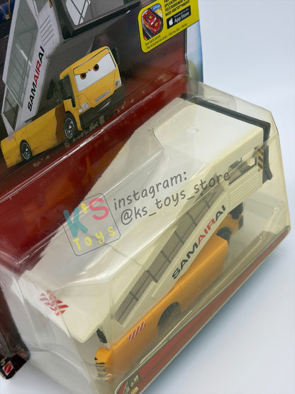 DELUXE DISNEY PIXAR CARS BY MATTEL, "UCCHI" AIRPORT ADVENTURE SERIES - BNIP