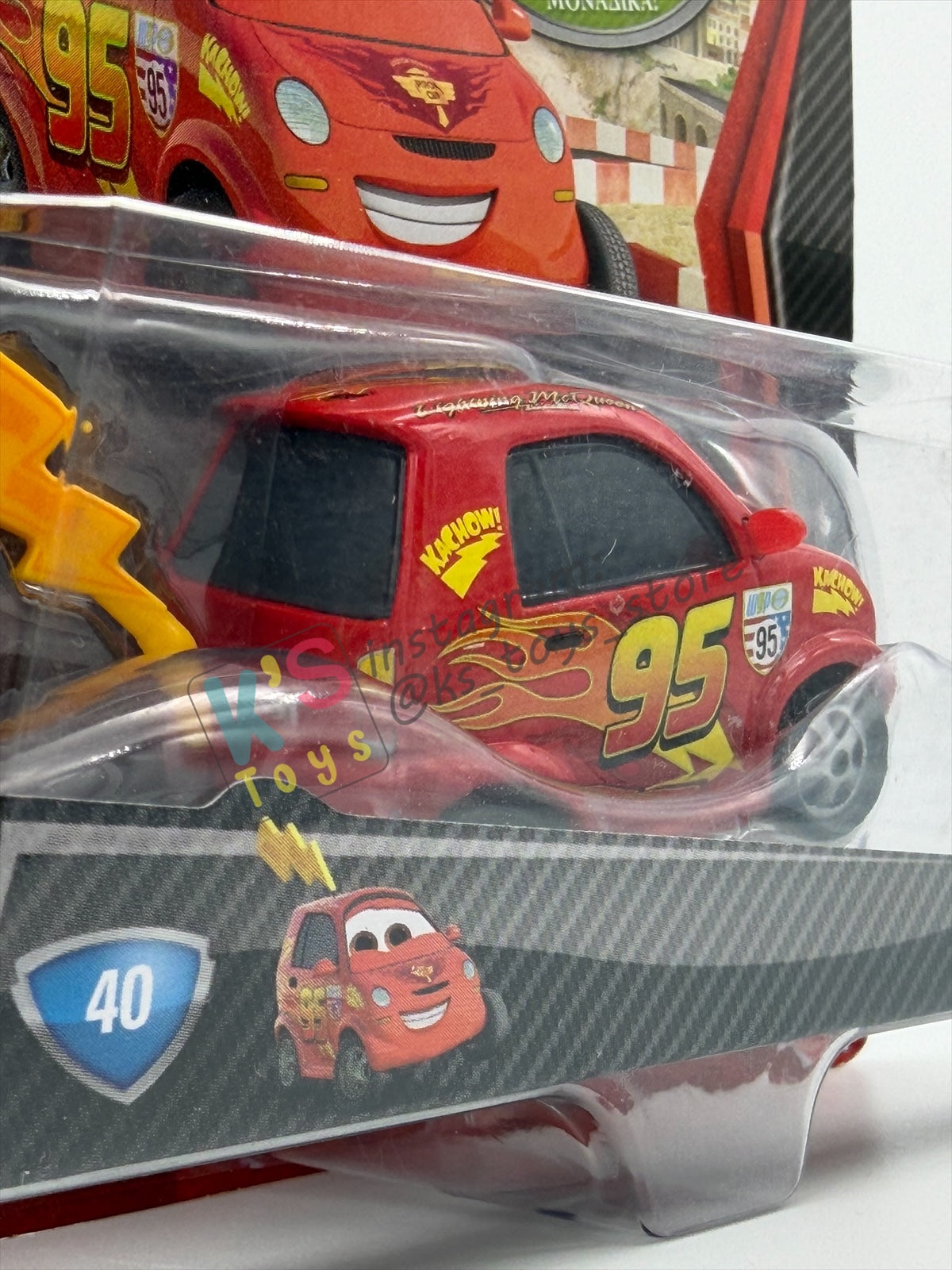 DISNEY PIXAR CARS BY MATTEL, "CARTNEY BRAKIN" CHASE CARS 2 SERIES - BNIP