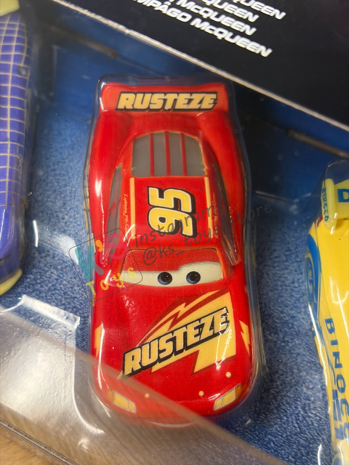 GIFT SET GLOW RACERS Disney Pixar Cars by MATTEL, 4-PACK GLOW RACERS PACK; MATER, DINOCO CRUZ RAMIREZ,  LIGHTNING MCQUEEN AND WILL RUSCH - NEW RELEASE 2023 - BNIP - READ DESCRIPTION!!!!!!!!!