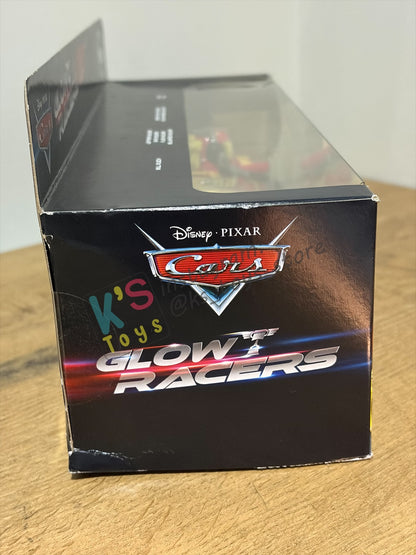 GIFT SET GLOW RACERS Disney Pixar Cars by MATTEL, 4-PACK GLOW RACERS PACK; MATER, DINOCO CRUZ RAMIREZ,  LIGHTNING MCQUEEN AND WILL RUSCH - NEW RELEASE 2023 - BNIP - READ DESCRIPTION!!!!!!!!!