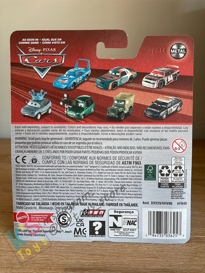 Disney Pixar Cars by MATTEL, ANDY VAPORLOCK, 2022 RE-RELEASED - BNIP