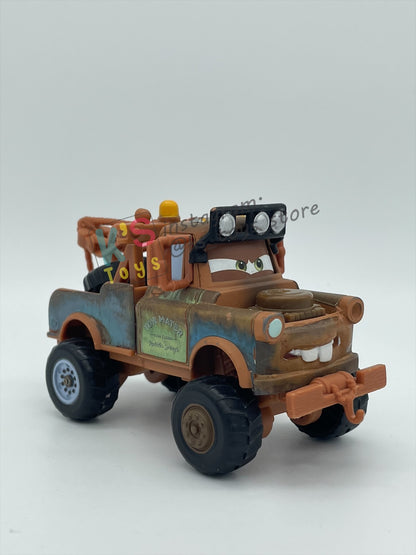 PRE-OWNED / LOOSE DISNEY PIXAR CARS BY MATTEL - "OFF-ROAD MATER" RADIATOR SPRINGS 500 1/2 SERIES - NEAR MINT CONDITION - READ DESCRIPTION!!!!!!!!!!