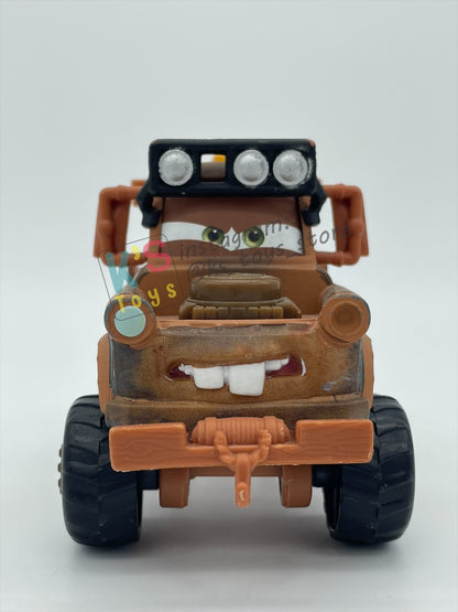 PRE-OWNED / LOOSE DISNEY PIXAR CARS BY MATTEL - "OFF-ROAD MATER" RADIATOR SPRINGS 500 1/2 SERIES - NEAR MINT CONDITION - READ DESCRIPTION!!!!!!!!!!