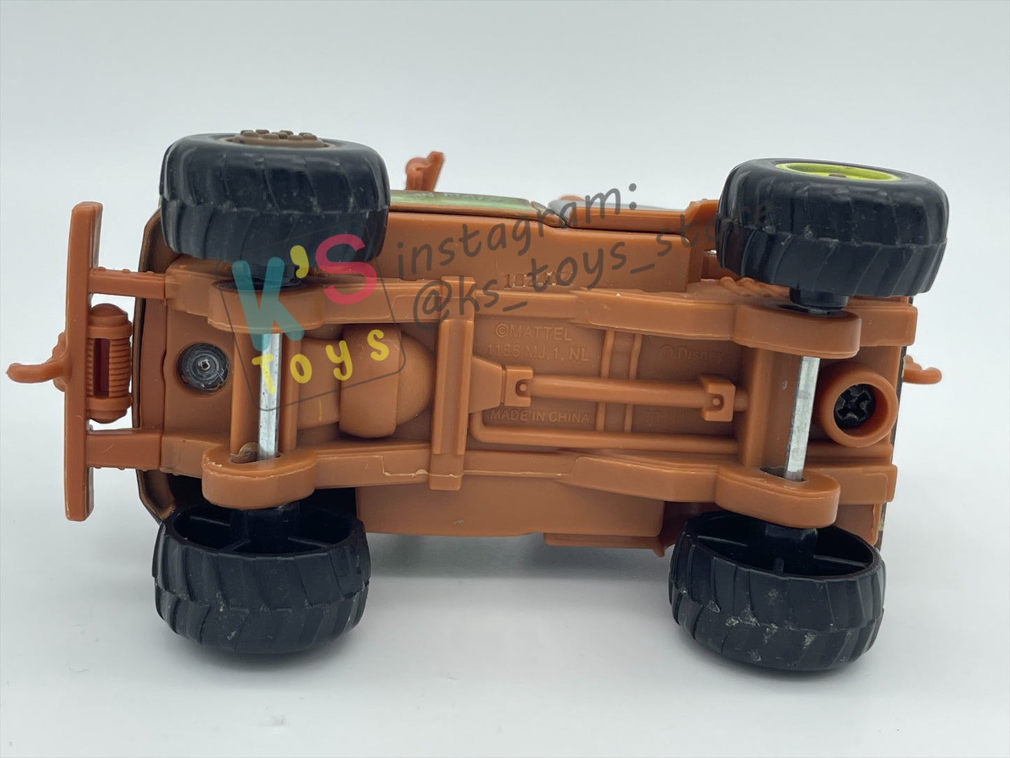 PRE-OWNED / LOOSE DISNEY PIXAR CARS BY MATTEL - "OFF-ROAD MATER" RADIATOR SPRINGS 500 1/2 SERIES - NEAR MINT CONDITION - READ DESCRIPTION!!!!!!!!!!