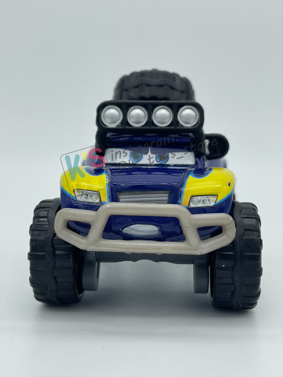 PRE-OWNED / LOOSE DISNEY PIXAR CARS BY MATTEL - "BLUE GRIT" RADIATOR SPRINGS 500 1/2 SERIES - NEAR MINT CONDITION - READ DESCRIPTION!!!!!!!!!!