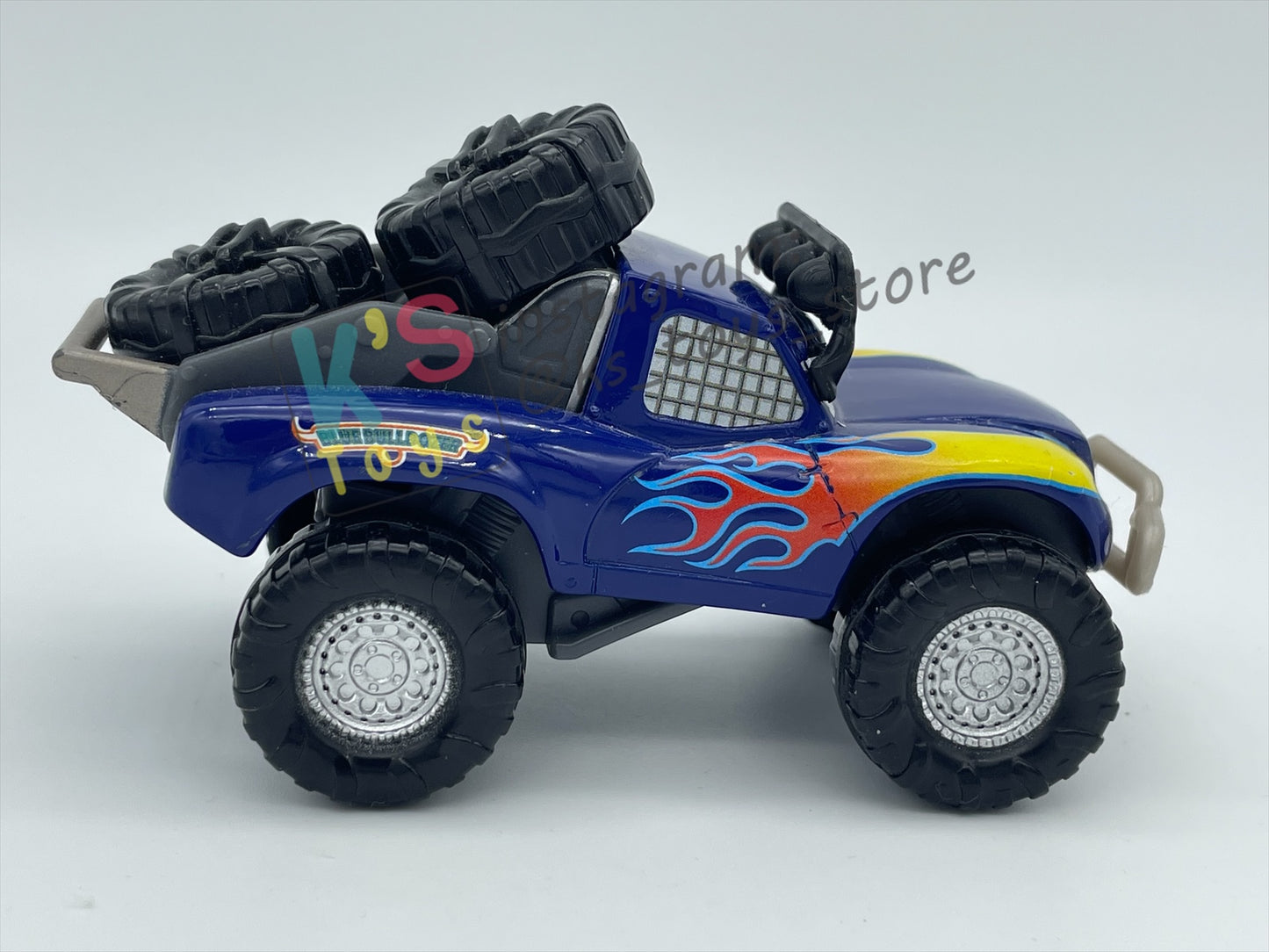 PRE-OWNED / LOOSE DISNEY PIXAR CARS BY MATTEL - "BLUE GRIT" RADIATOR SPRINGS 500 1/2 SERIES - NEAR MINT CONDITION - READ DESCRIPTION!!!!!!!!!!