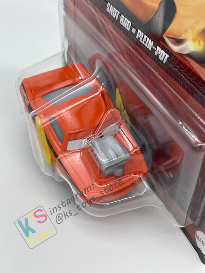 DISNEY PIXAR CARS BY MATTEL, SNOT ROD WITH FLAMES - 2024 THAILAND RELEASE - BNIP