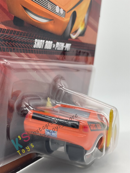 DISNEY PIXAR CARS BY MATTEL, SNOT ROD WITH FLAMES - 2024 THAILAND RELEASE - BNIP