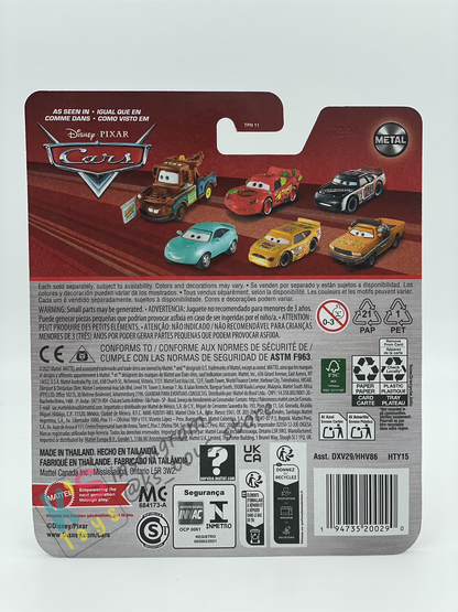DISNEY PIXAR CARS BY MATTEL, SNOT ROD WITH FLAMES - 2024 THAILAND RELEASE - BNIP