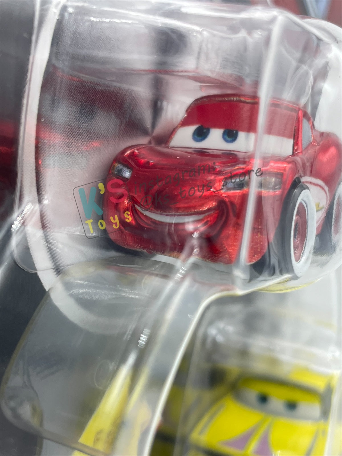 RARE MINI RACERS DISNEY PIXAR CARS BY MATTEL, 3-PACK DAYTIME CRUISIN LIGHTNING MCQUEEN, MATER AND YELLOW RAMONE (RADIATOR SPRINGS SERIES) - BNIP
