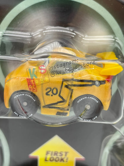 RARE MINI RACERS DISNEY PIXAR CARS BY MATTEL, 3-PACK GLOW THOMASVILLE CRUZ RAMIREZ, GLOW LIGHTNING MCQUEEN AND GLOW LUIGI (GLOW SERIES) - BNIP
