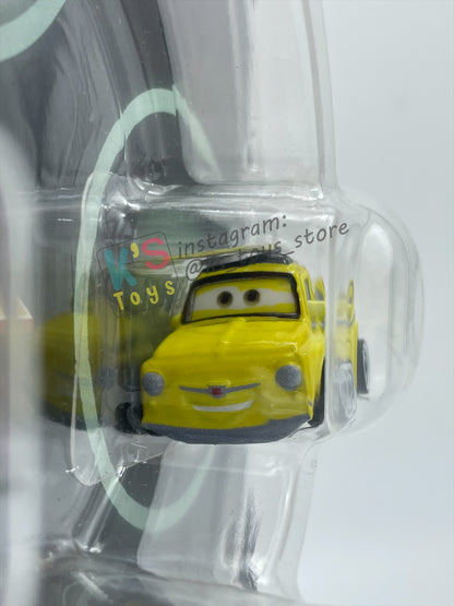 RARE MINI RACERS DISNEY PIXAR CARS BY MATTEL, 3-PACK GLOW THOMASVILLE CRUZ RAMIREZ, GLOW LIGHTNING MCQUEEN AND GLOW LUIGI (GLOW SERIES) - BNIP
