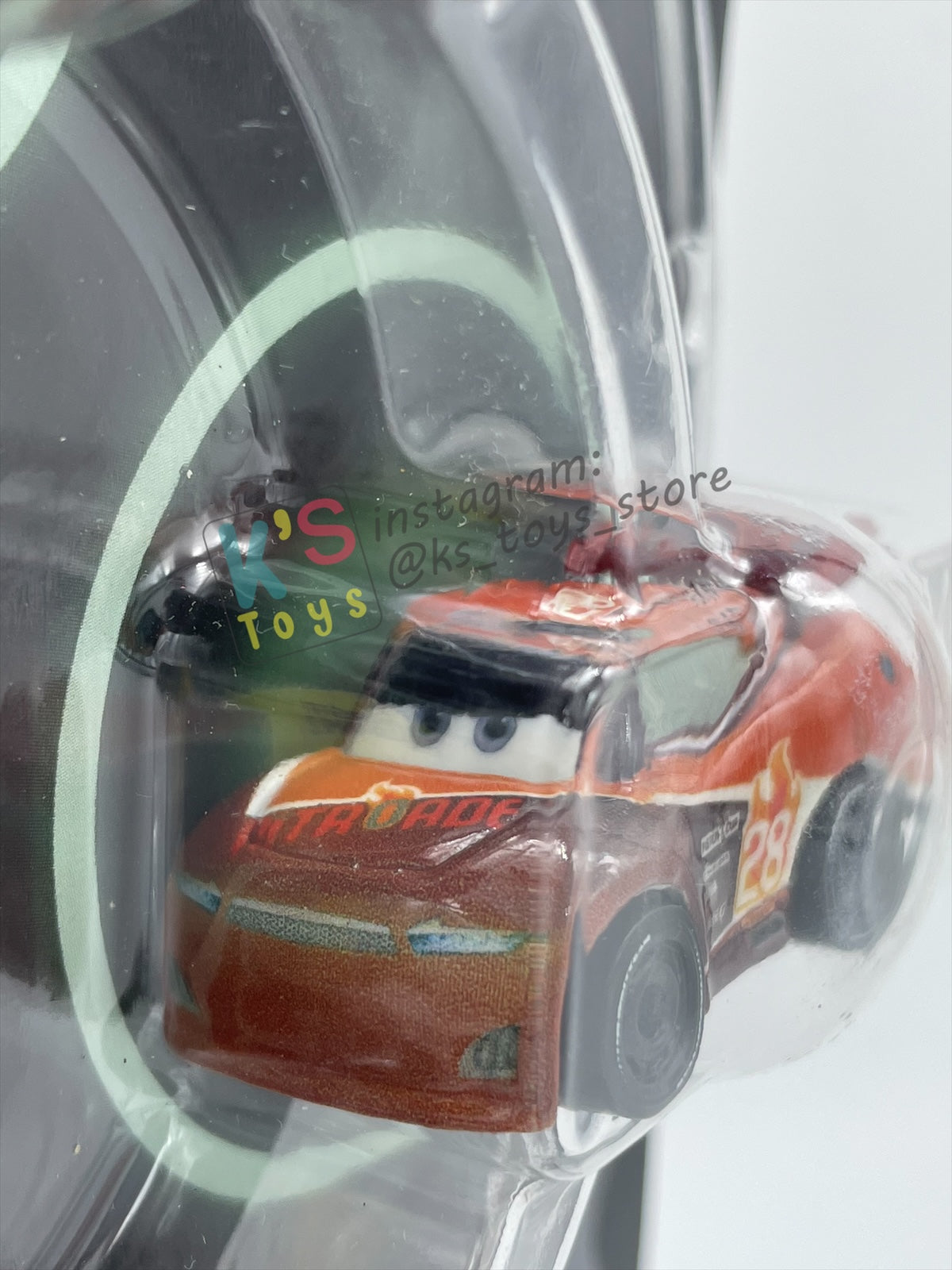 RARE MINI RACERS DISNEY PIXAR CARS BY MATTEL, 3-PACK GLOW DANNY SWERVEZ, GLOW JACKSON STORM AND GLOW TIM TREADLESS (GLOW IN THE DARK SERIES) - BNIP