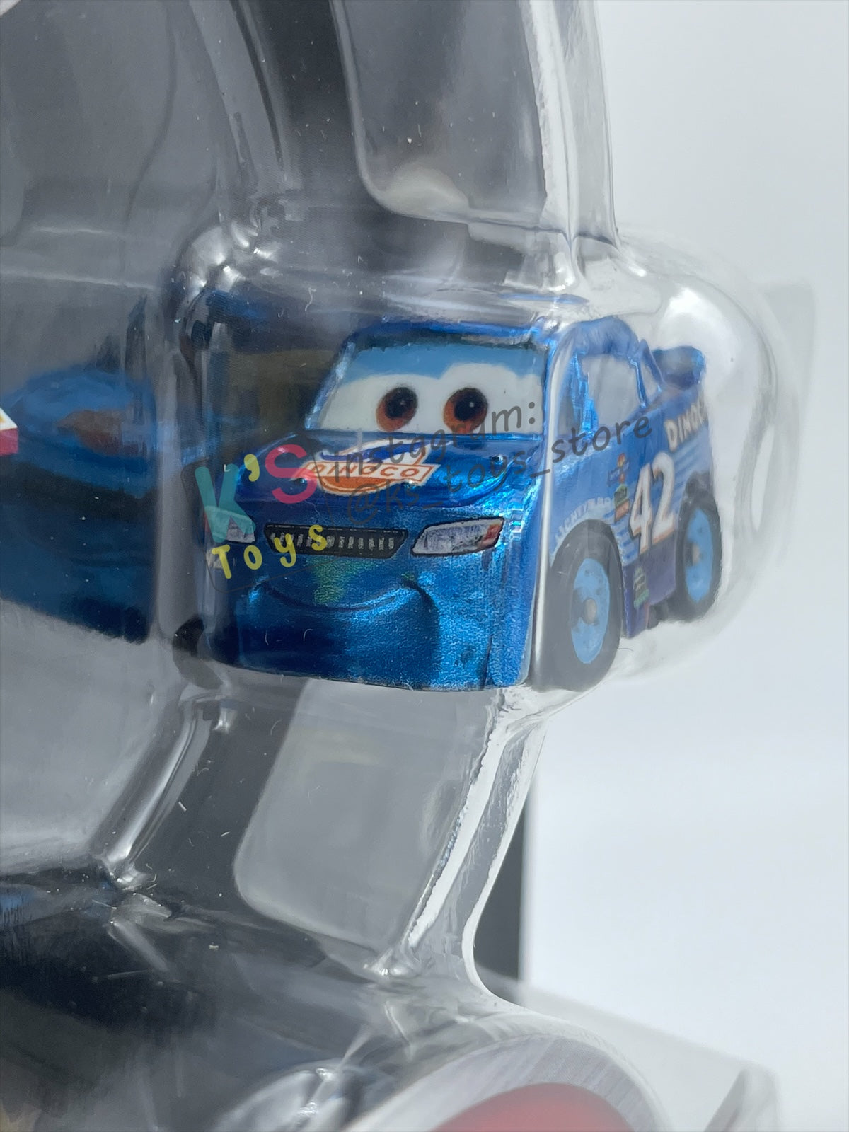 RARE MINI RACERS DISNEY PIXAR CARS BY MATTEL, 3-PACK METALLIC DINOCO LIGHTNING MCQUEEN, METALLIC DINOCO CHICK HICKS AND METALLIC CAL WEATHERS (METALLIC SERIES) - BNIP