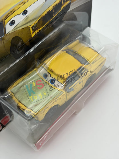 DISNEY PIXAR CARS 1:55 BY MATTEL - "TODD KRASH" - THUNDER HOLLOW SERIES - BNIP