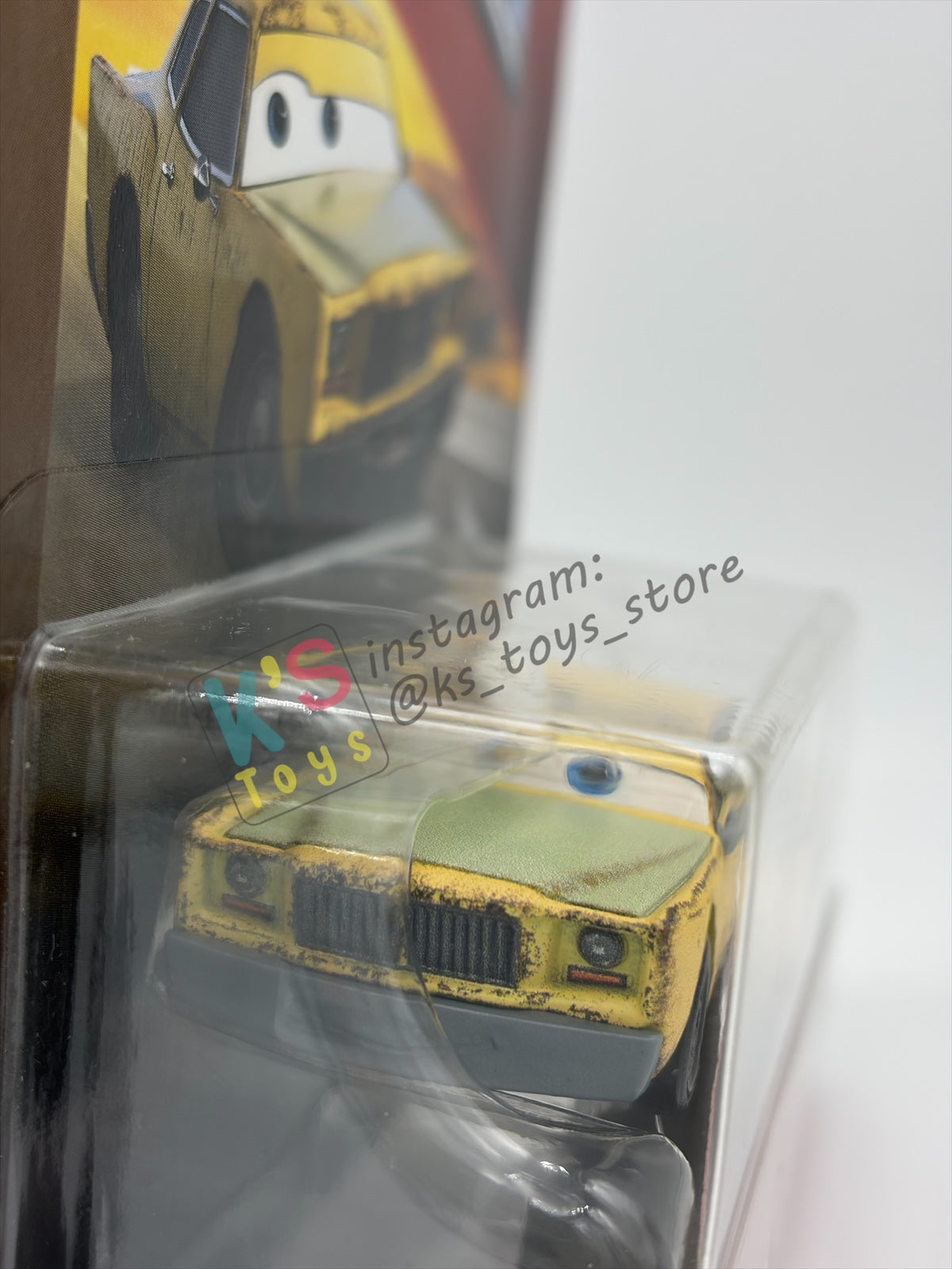 DISNEY PIXAR CARS 1:55 BY MATTEL - "TODD KRASH" - THUNDER HOLLOW SERIES - BNIP