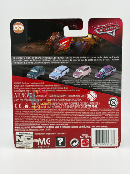 DISNEY PIXAR CARS 1:55 BY MATTEL - "TODD KRASH" - THUNDER HOLLOW SERIES - BNIP