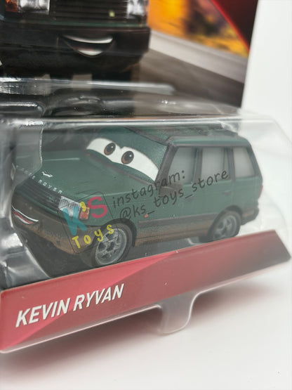 DISNEY PIXAR CARS 1:55 BY MATTEL - "KEVIN RYVAN" - THUNDER HOLLOW SERIES - BNIP