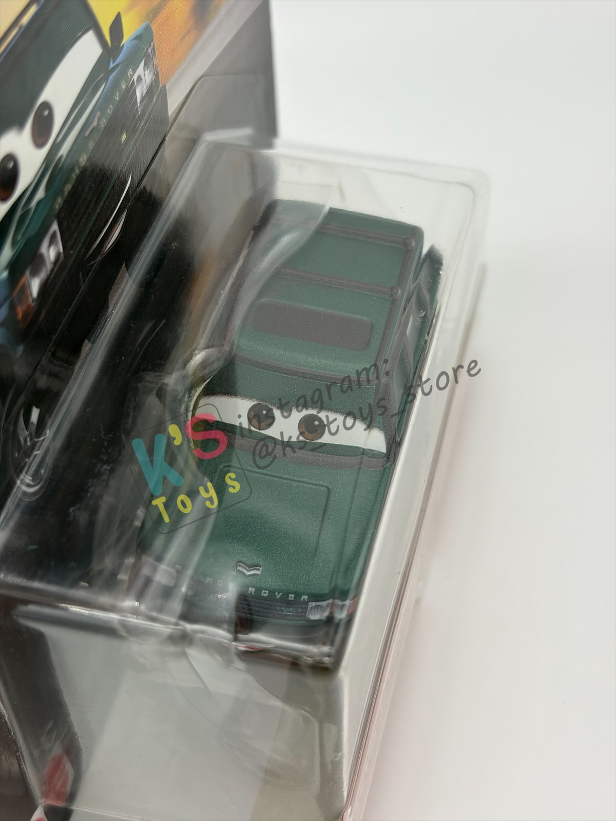 DISNEY PIXAR CARS 1:55 BY MATTEL - "KEVIN RYVAN" - THUNDER HOLLOW SERIES - BNIP
