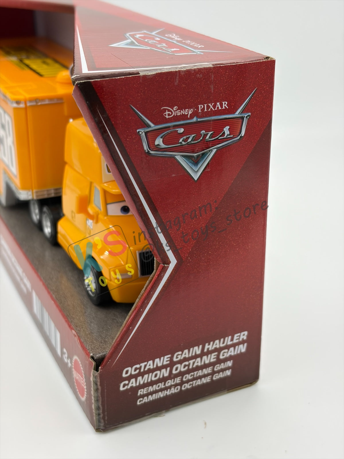HAULER DISNEY PIXAR CARS BY MATTEL, OCTANE GAIN - 2026 RE-RELEASED 20TH ANNIVERSARY PACKAGING - BNIP
