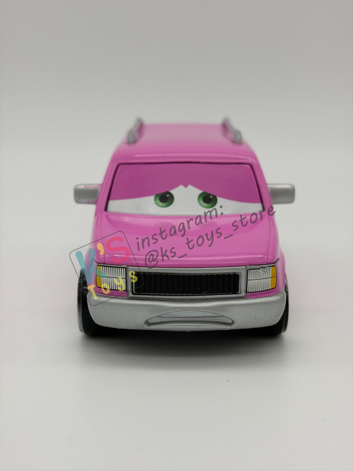 PRE-OWNED / LOOSE DISNEY PIXAR CARS BY MATTEL - "FRANK PINKERSON" SARGE'S BOOT CAMP SERIES - NEAR MINT CONDITION