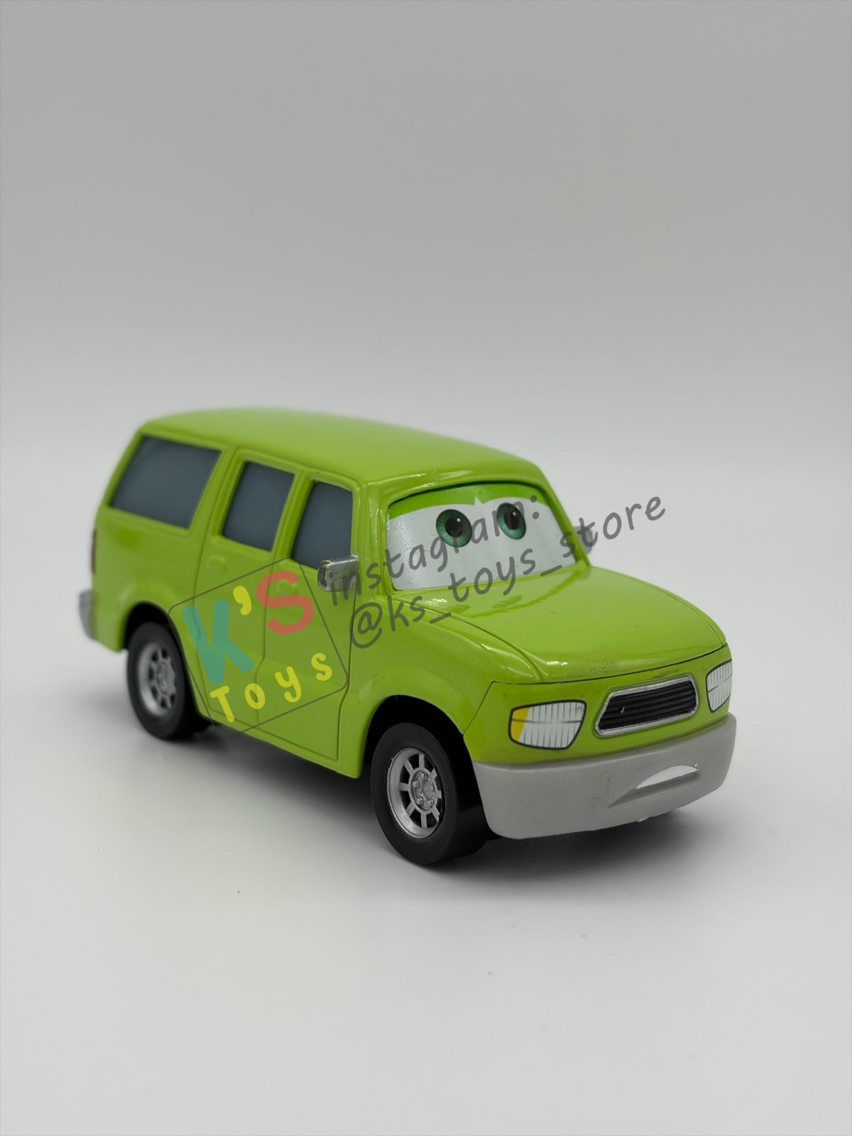 PRE-OWNED / LOOSE DISNEY PIXAR CARS BY MATTEL - "CHARLIE CARGO" SARGE'S BOOT CAMP SERIES - NEAR MINT CONDITION