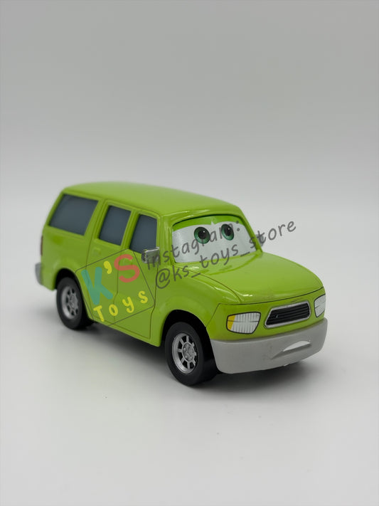 PRE-OWNED / LOOSE DISNEY PIXAR CARS BY MATTEL - "CHARLIE CARGO" SARGE'S BOOT CAMP SERIES - NEAR MINT CONDITION