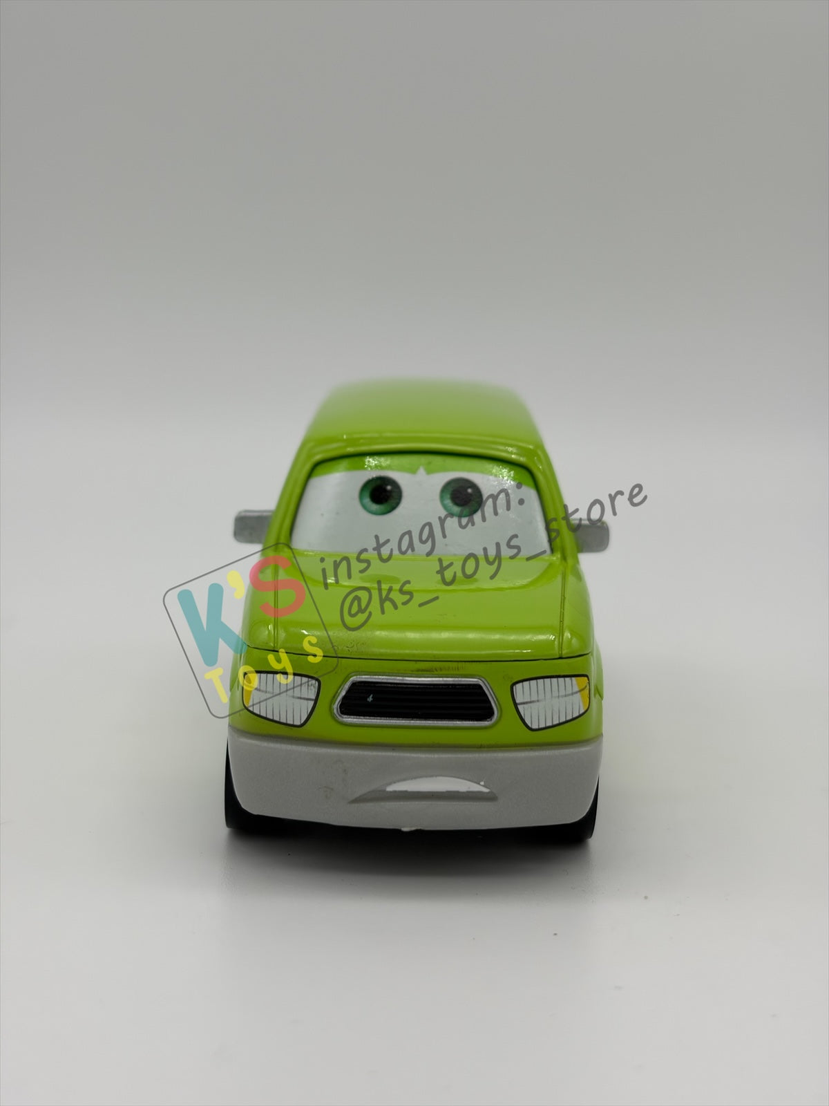 PRE-OWNED / LOOSE DISNEY PIXAR CARS BY MATTEL - "CHARLIE CARGO" SARGE'S BOOT CAMP SERIES - NEAR MINT CONDITION