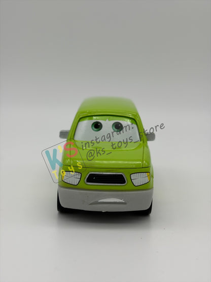 PRE-OWNED / LOOSE DISNEY PIXAR CARS BY MATTEL - "CHARLIE CARGO" SARGE'S BOOT CAMP SERIES - NEAR MINT CONDITION