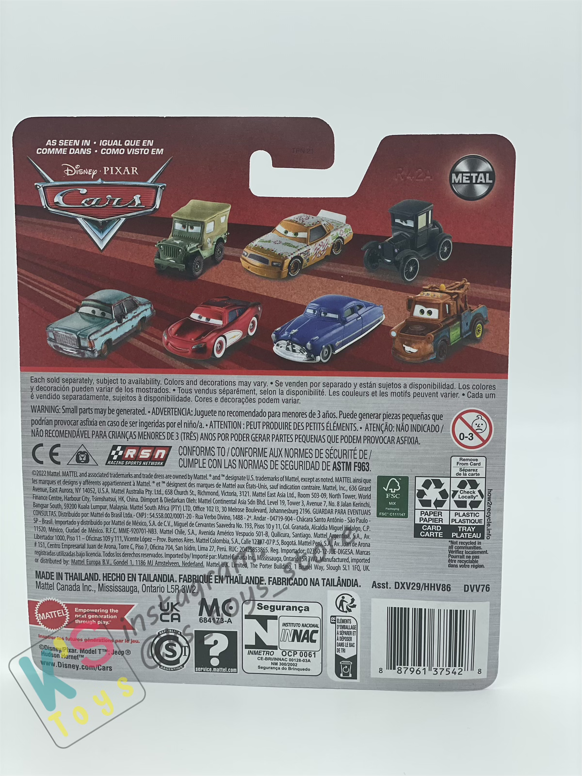 Disney Pixar Cars by MATTEL, CRUSTY ROTOR - BNIP