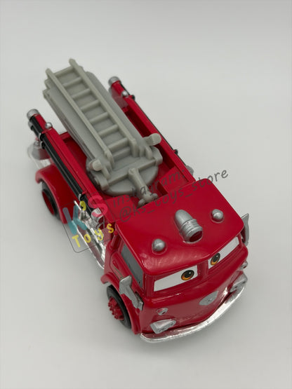 PRE-OWNED / LOOSE DISNEY PIXAR CARS BY MATTEL - "RED" - SUPERCHARGED SERIES - NEAR MINT CONDITION - READ DESCRIPTION!!!!!!!!!!!
