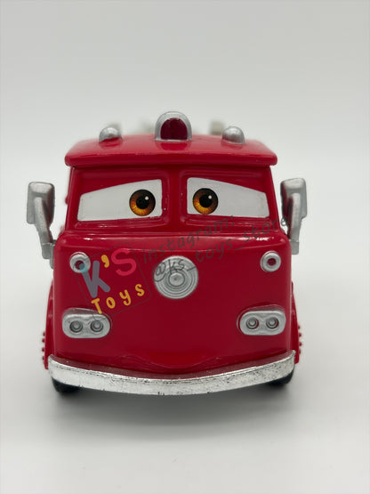 PRE-OWNED / LOOSE DISNEY PIXAR CARS BY MATTEL - "RED" - SUPERCHARGED SERIES - NEAR MINT CONDITION - READ DESCRIPTION!!!!!!!!!!!