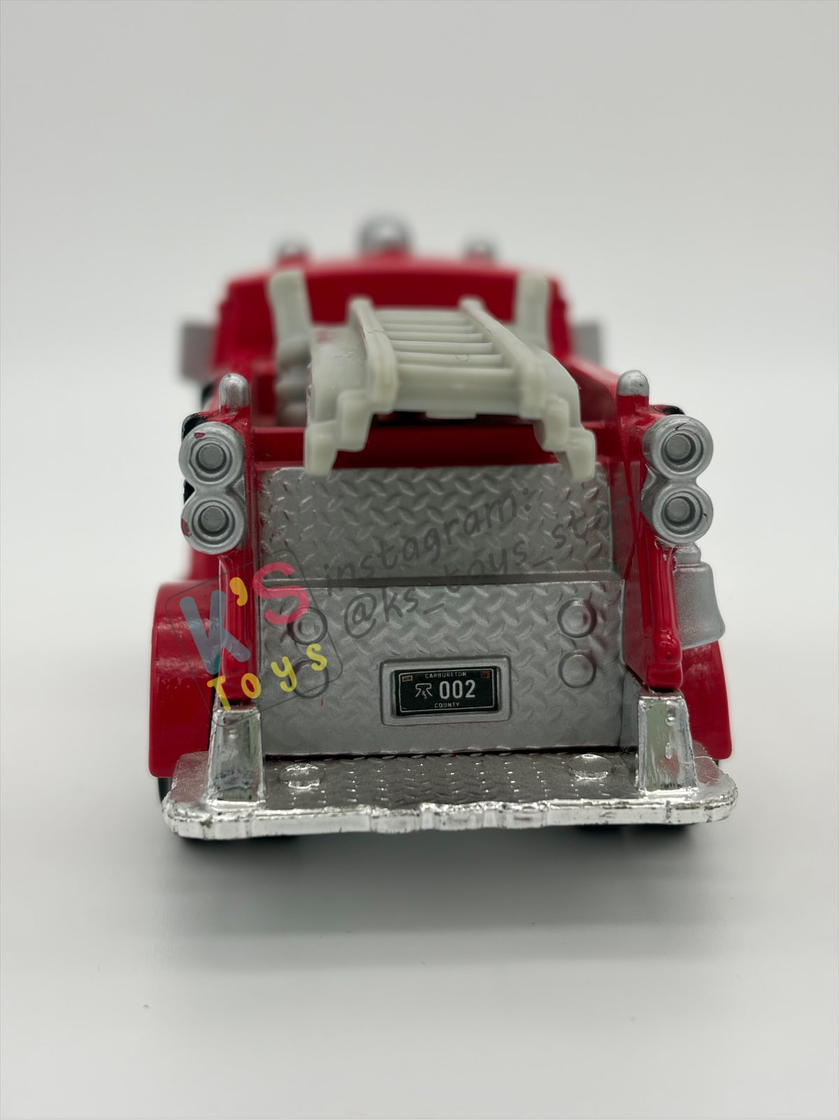 PRE-OWNED / LOOSE DISNEY PIXAR CARS BY MATTEL - "RED" - SUPERCHARGED SERIES - NEAR MINT CONDITION - READ DESCRIPTION!!!!!!!!!!!