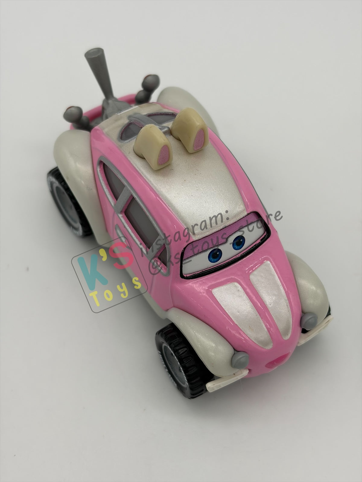 PRE-OWNED / LOOSE DISNEY PIXAR CARS 1:55 BY MATTEL - "EASTER BUGGY" EASTER SERIES - NEAR MINT CONDITION