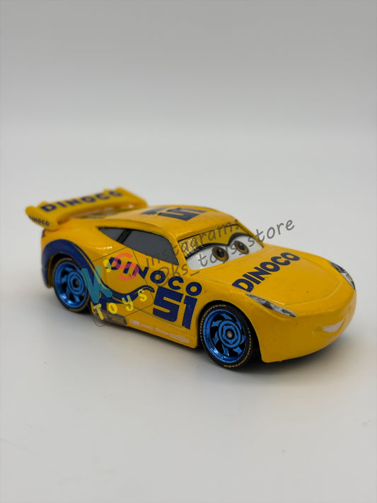 PRE-OWNED / LOOSE DISNEY PIXAR CARS BY MATTEL - "DINOCO CRUZ RAMIREZ" - CARS 3 SERIES - MINT/NEAR MINT CONDITION - READ DESCRIPTION!!!!!!!!!!!