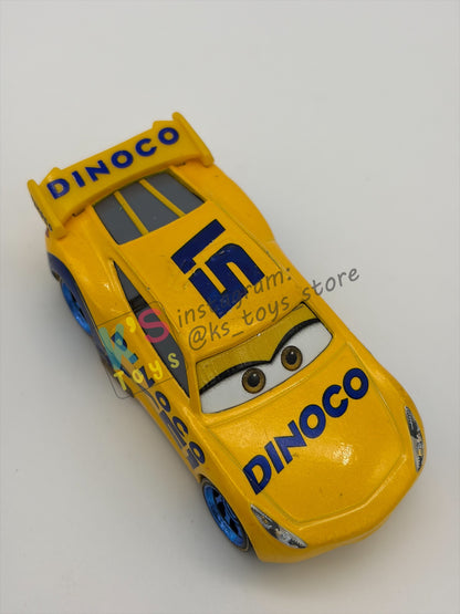 PRE-OWNED / LOOSE DISNEY PIXAR CARS BY MATTEL - "DINOCO CRUZ RAMIREZ" - CARS 3 SERIES - MINT/NEAR MINT CONDITION - READ DESCRIPTION!!!!!!!!!!!