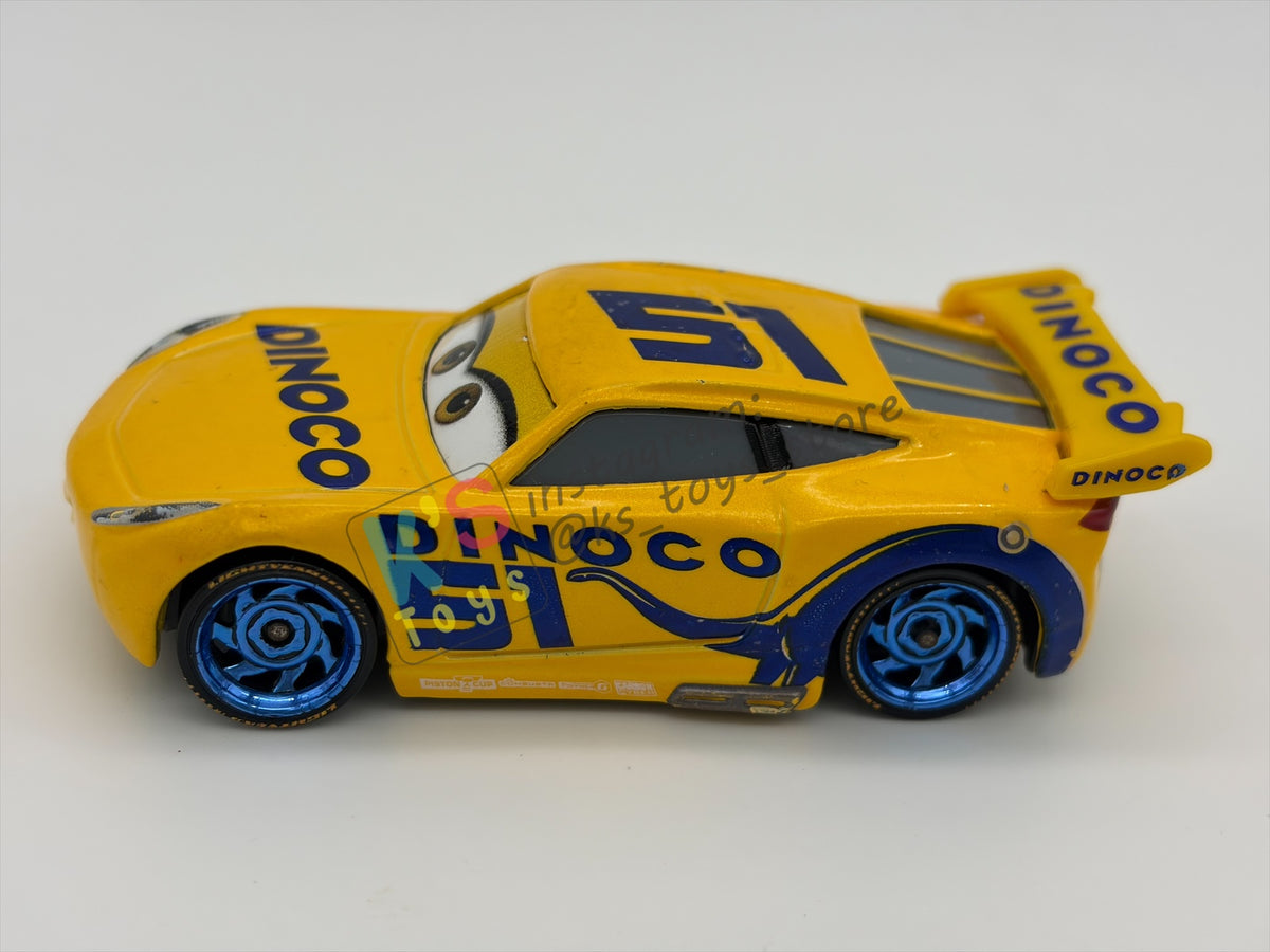 PRE-OWNED / LOOSE DISNEY PIXAR CARS BY MATTEL - "DINOCO CRUZ RAMIREZ" - CARS 3 SERIES - MINT/NEAR MINT CONDITION - READ DESCRIPTION!!!!!!!!!!!