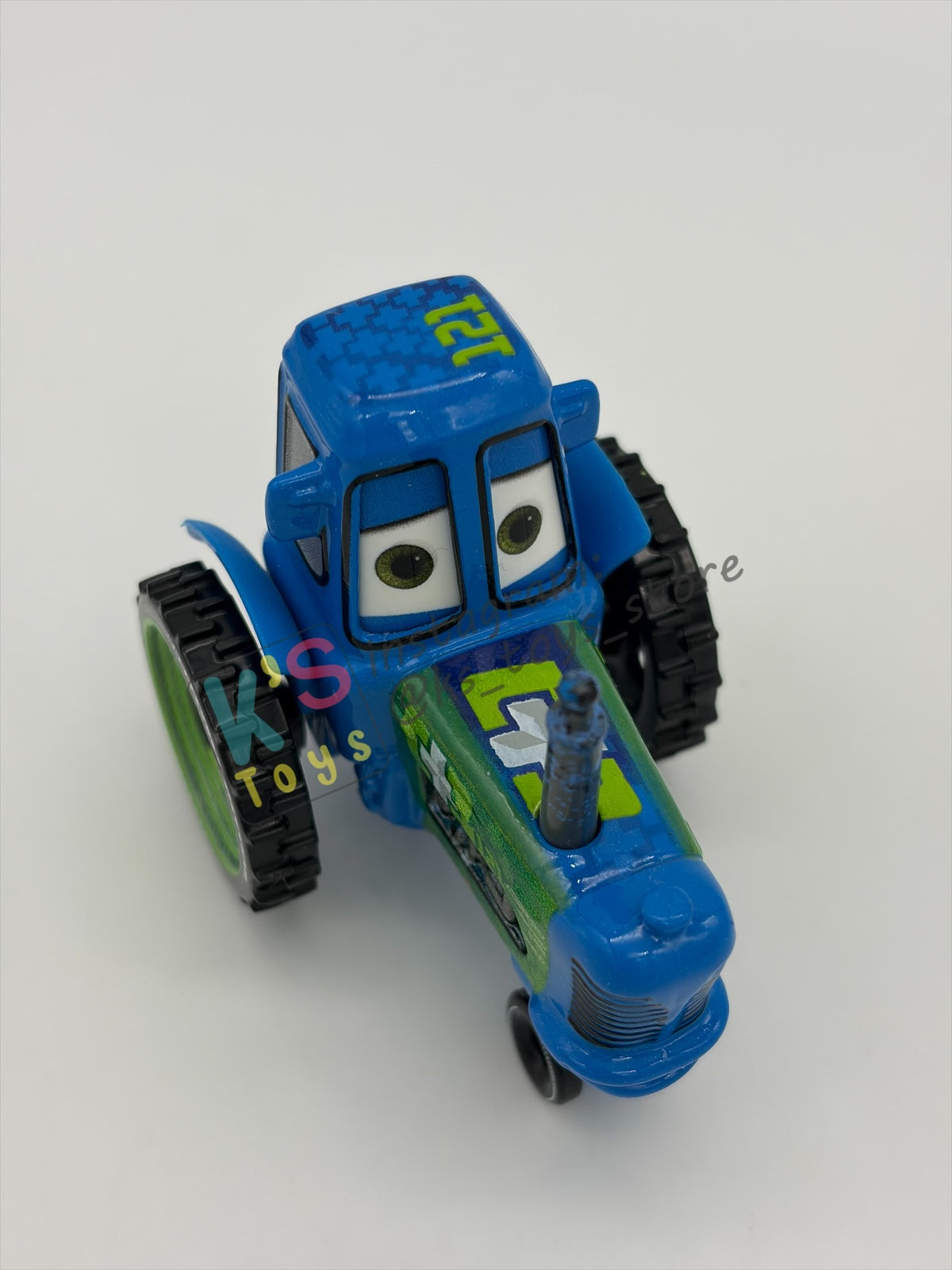 PRE-OWNED / LOOSE DISNEY PIXAR CARS - "CLUTCH AID TRACTOR" CARS 3 SERIES - NEAR MINT CONDITION - READ DESCRIPTION!!!!!!!!!!