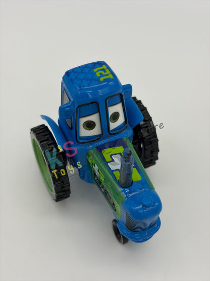 PRE-OWNED / LOOSE DISNEY PIXAR CARS - "CLUTCH AID TRACTOR" CARS 3 SERIES - NEAR MINT CONDITION - READ DESCRIPTION!!!!!!!!!!