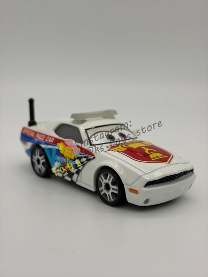 PRE-OWNED / LOOSE DISNEY PIXAR CARS BY MATTEL - "PAT TRAXSON" - CARS 3 SERIES - NEAR MINT CONDITION - READ DESCRIPTION!!!!!!!!!!!