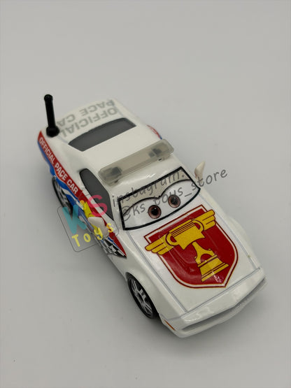 PRE-OWNED / LOOSE DISNEY PIXAR CARS BY MATTEL - "PAT TRAXSON" - CARS 3 SERIES - NEAR MINT CONDITION - READ DESCRIPTION!!!!!!!!!!!