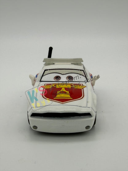 PRE-OWNED / LOOSE DISNEY PIXAR CARS BY MATTEL - "PAT TRAXSON" - CARS 3 SERIES - NEAR MINT CONDITION - READ DESCRIPTION!!!!!!!!!!!