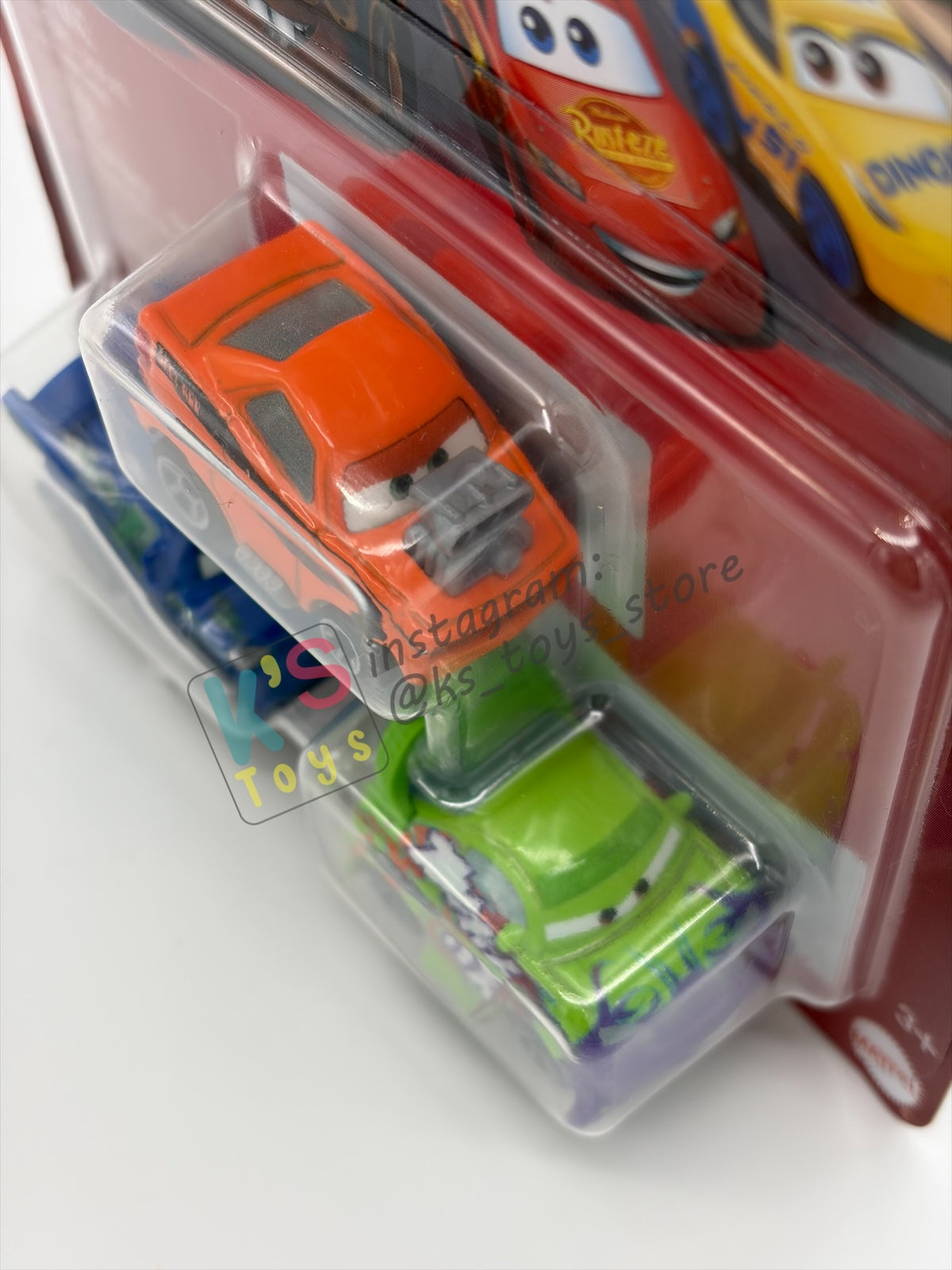 MINI RACERS DISNEY PIXAR CARS 3-PACK BY MATTEL  "DJ, SNOT ROD AND WINGO"- 2026 RELEASE - BNIP