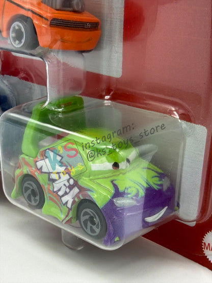 MINI RACERS DISNEY PIXAR CARS 3-PACK BY MATTEL  "DJ, SNOT ROD AND WINGO"- 2026 RELEASE - BNIP