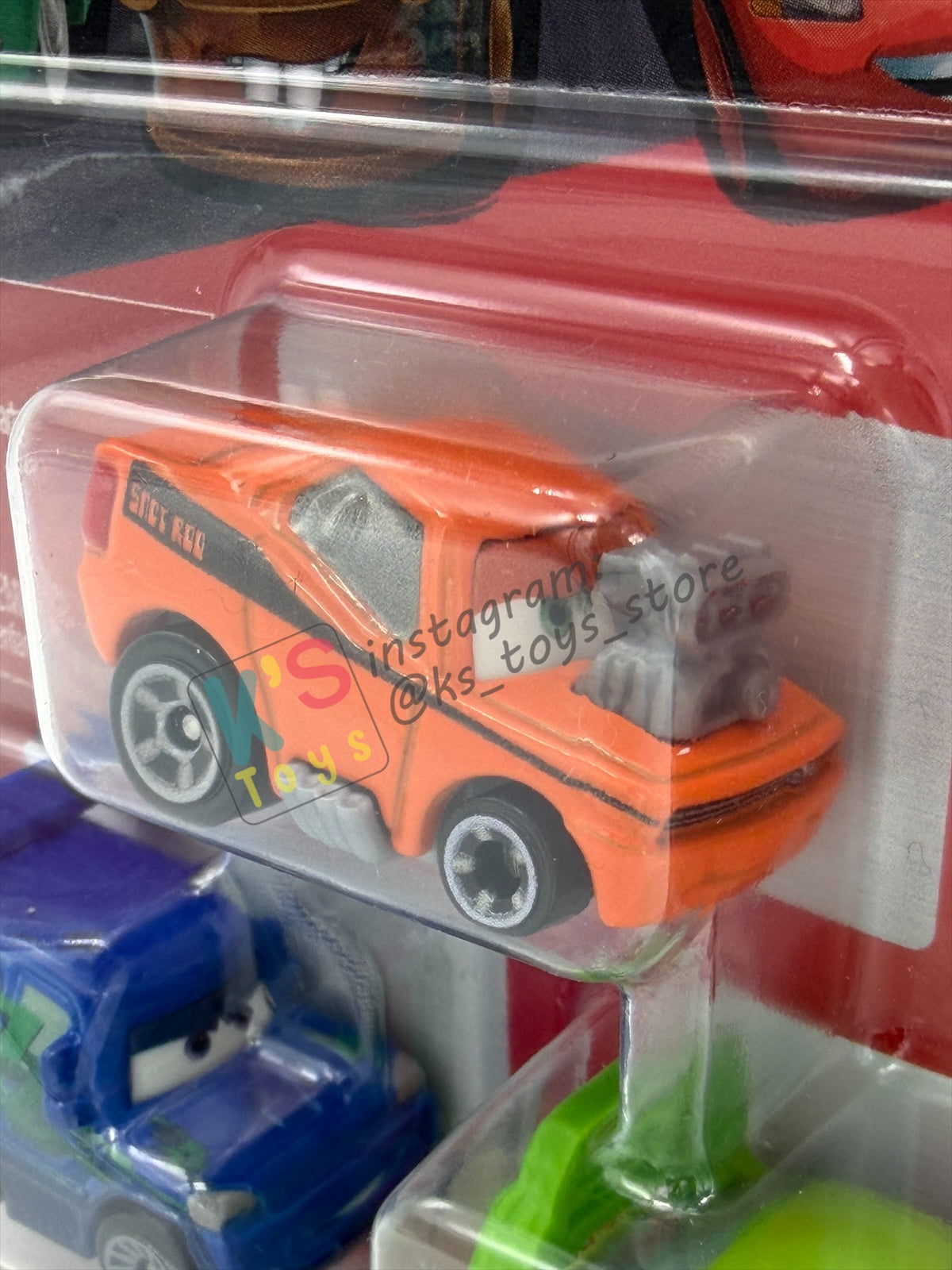 MINI RACERS DISNEY PIXAR CARS 3-PACK BY MATTEL  "DJ, SNOT ROD AND WINGO"- 2026 RELEASE - BNIP
