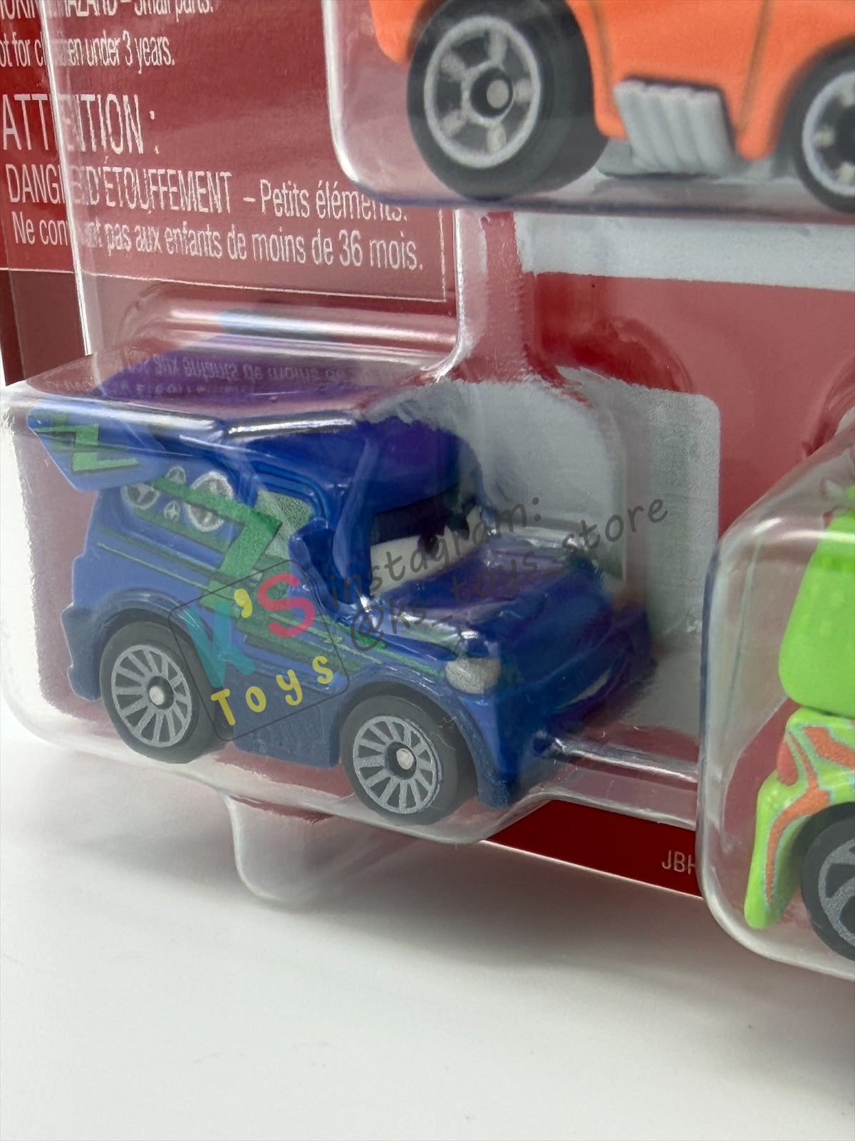 MINI RACERS DISNEY PIXAR CARS 3-PACK BY MATTEL  "DJ, SNOT ROD AND WINGO"- 2026 RELEASE - BNIP